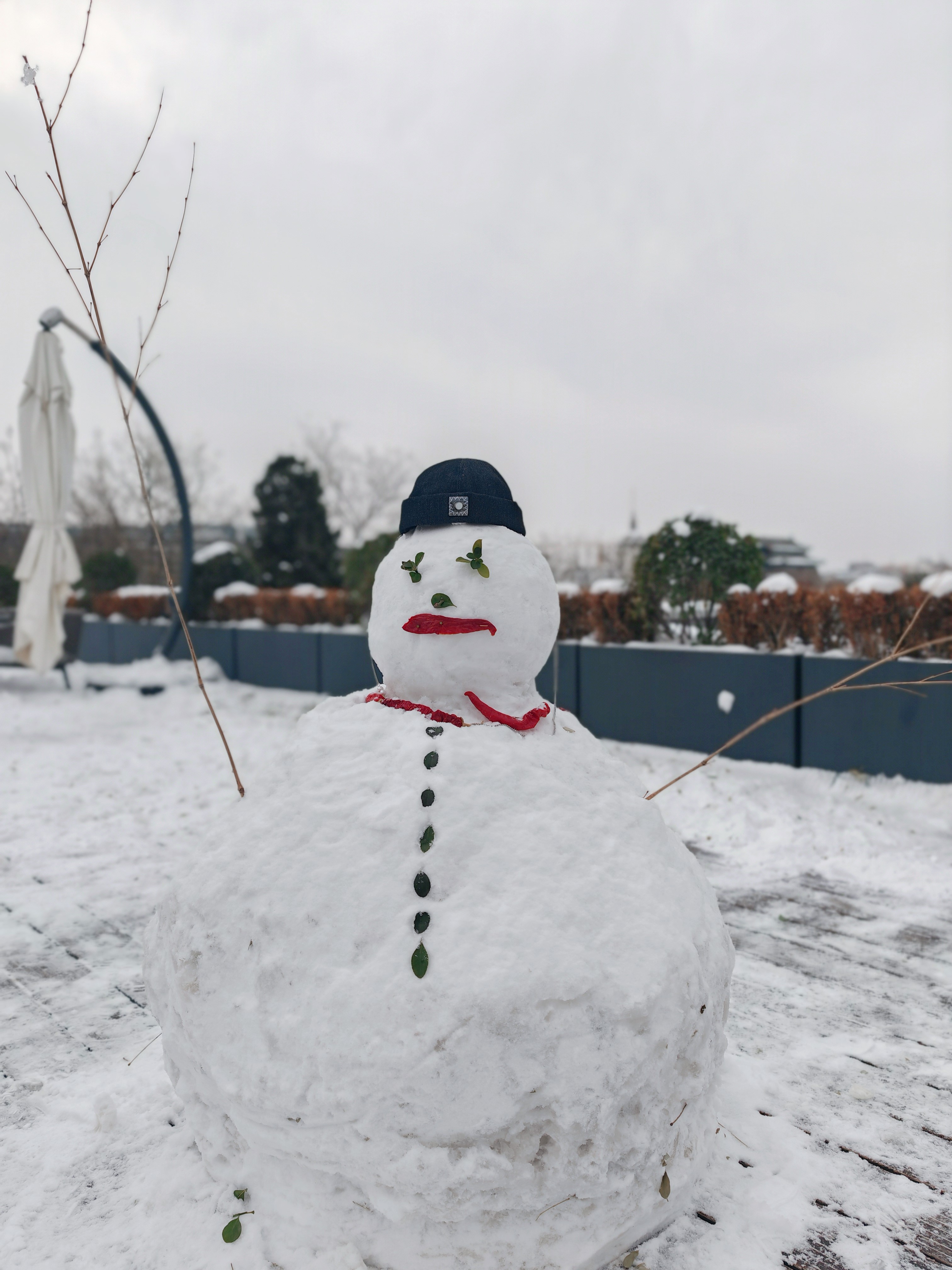 堆雪人啦。。